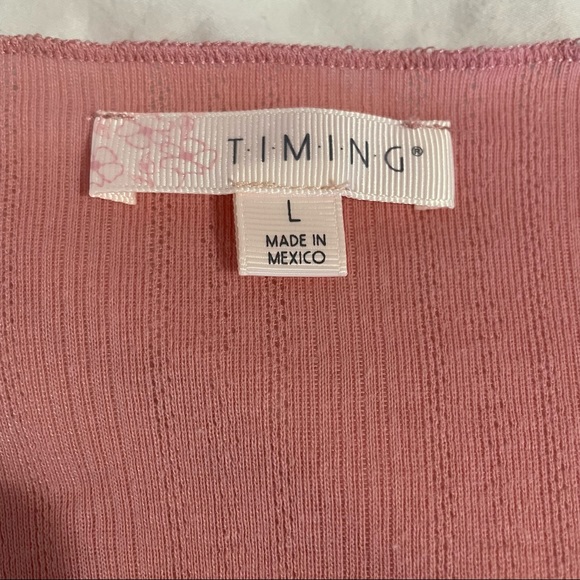 Tie Front Top - Picture 4 of 4